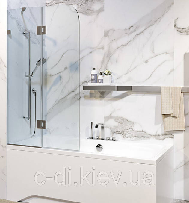 Скляна душова шторка з дверима, фото 1