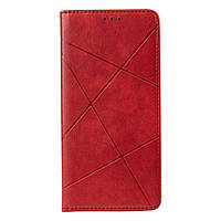 Чехол-книжка Business Leather для Xiaomi Mi 12 Pro Цвет Red d