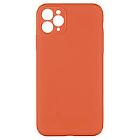 Чехол Silicone Case Full Camera no logo для iPhone 11 Pro Max Цвет 02, Apricot d