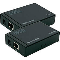 Удлинитель DIGITUS HDMI extender over UTP 50м, черный