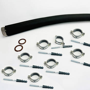 Шланг металевий гнучкий нержавіюча сталь 1”, 13бар FLEXY ECO-FLEX HT