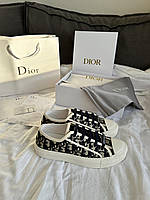 Кроссовки женские Dior  Sneakers Low Deep Blue Premium кросівки жіночі Dior