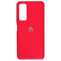 Чехол Silicone Case Huawei P Smart 2021 Y7A Red GL, код: 8109020