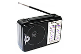 Портативний радіоприймач Golon Solar Bluetooth RX-BT978S з usb-входом для флешки та блютузом у ретростилі, фото 5