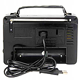 Портативний радіоприймач Golon Solar Bluetooth RX-BT978S з usb-входом для флешки та блютузом у ретростилі, фото 8