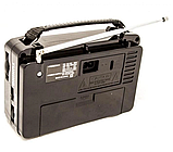 Портативний радіоприймач Golon Solar Bluetooth RX-BT978S з usb-входом для флешки та блютузом у ретростилі, фото 6