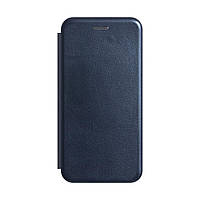 Чехол-книжка кожа для Samsung Note 10 Цвет Темно-синий d