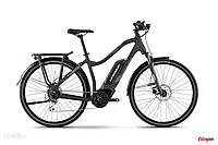 Електровелосипед Haibike Sduro Trekking 1.0 Ladies Czarny Szary 28 2020