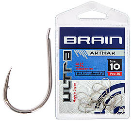 Гачок Brain Ultra Akinak #10 (20шт/уп) (178742) 1858.52.54