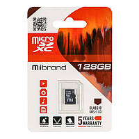 Карта Памяти Mibrand MicroSDXC 128gb UHS-1 U3 10 Class Цвет Черный d