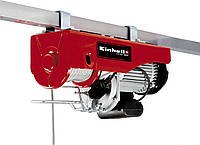 Тельфер электрический Einhell TC-EH 1000, 1600Вт, до 1000кг, трос 18м, 31.95кг