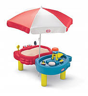 LITTLE TIKES Зонт с водяным столиком и песочницей 401L