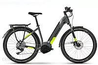 Електровелосипед Haibike 6 Low Step Cool Grey Red 27.5 2021