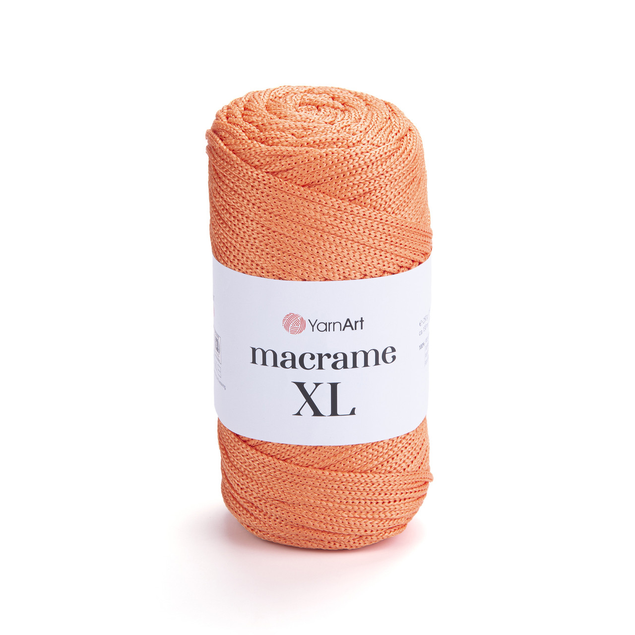 Шнур для макрамі Персик No160 Yarnart Macrame XL, 250 г, 130 м.