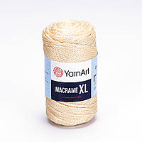 Шнур для макраме Кремовый №165 Yarnart Macrame XL, 250 г., 130 м.