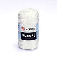 Шнур для макраме Белый №154 Yarnart Macrame XL, 250 г., 130 м.