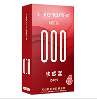 Презервативи ультратонкі Shelemei Red 001, 10 шт. sexstyle