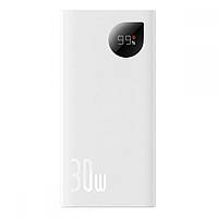 Power Bank Baseus Adaman 2 Digital Display Fast Charging 30W 10000 mAh (PPAD040002) Цвет Белый, 02 p