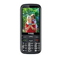Кнопковий телефон Sigma mobile Comfort 50 Optima Black Type-C (Вживаний)