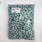 Наповнювач для галтування, пластик зелений OTEC KM10 (конус 10х10 мм) (1 кг), фото 2
