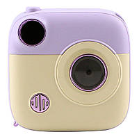 Power Bank XO PR223 Magnetic 15W mini camera digital display 10000mAh Цвет Черный+желтий p Фиолетовый+белый