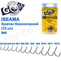 Гачок Goss Iseama Класичний (12 шт.) 10071 BN No 6