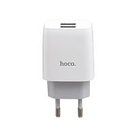 Сетевое Зарядное Устройство Hoco C73A 2USB Micro 2.4A Цвет Белый p