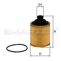 Фильтр масляный SCT-GERMANY Фільтр масляний SMARTEX ОЕ18052ЕСО (SCT SH 4797 P) (104722) - Топ Продаж!