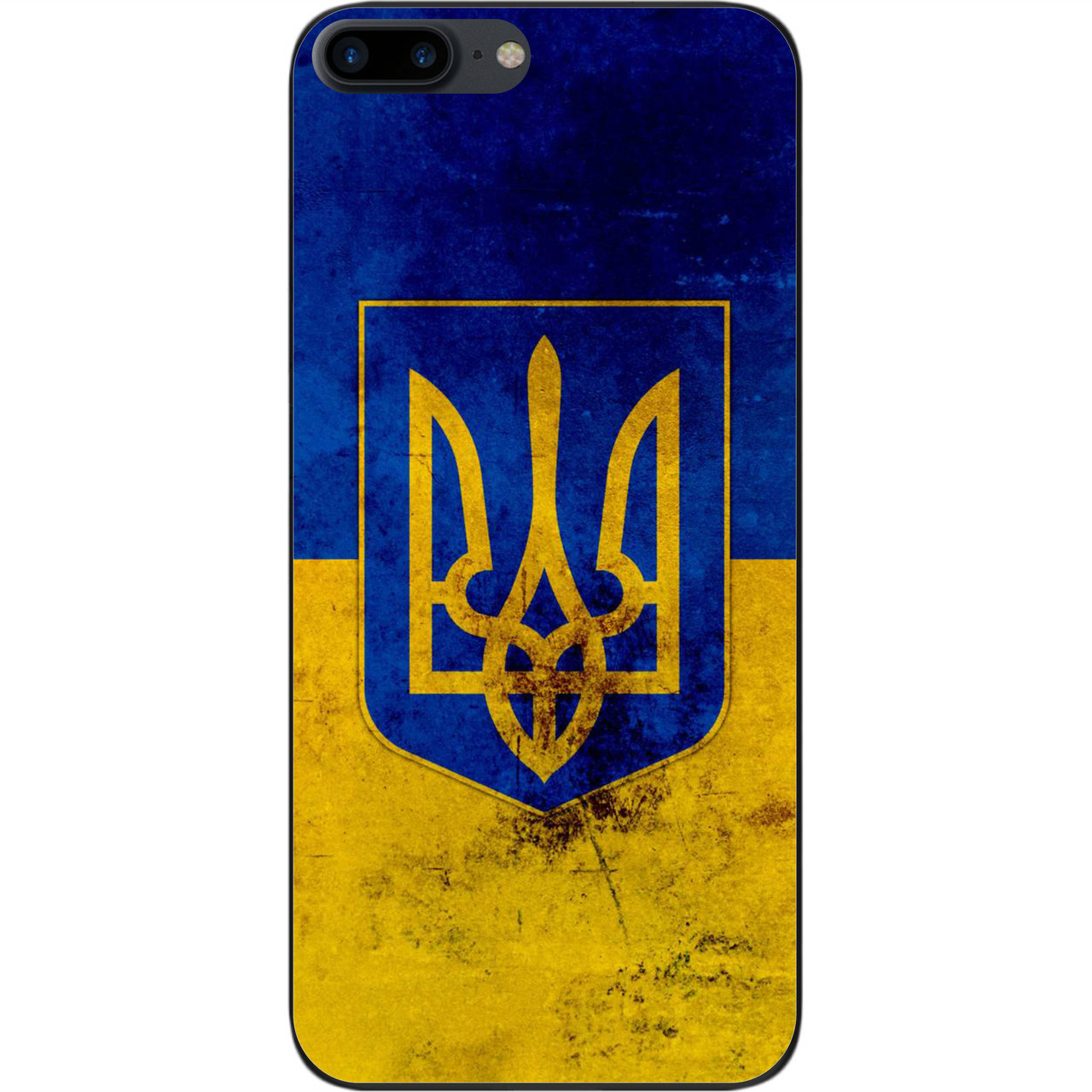 Силіконовий чохол Case для iPhone 8 Plus з картинкою Герб і прапор