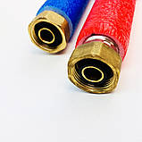 Набір шлангів для котла, водонагрівача 3/4" дієлектричний, металопластиковий Ду20 (2шт) FLEXY RBM, фото 4