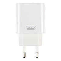 Сетевое Зарядное Устройство XO L103 1USB QC 18W+USB to Type-C Цвет Белый p