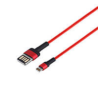 Кабель USB Baseus USB to Lightning 2.4A CALKLF-G Колір Червоний, 09 p