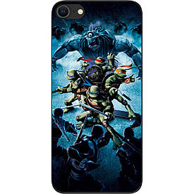Силіконовий чохол Case для iPhone 8 з картинкою Битва ніндзя