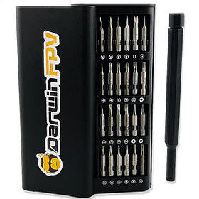 Набір багатофункціональних викруток для квадрокоптерів у футлярі DarwinFPV 24 в 1