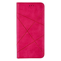 Чехол-книжка Business Leather для Oppo A12 Eur Ver Цвет Crimson p