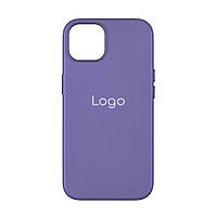 Чехол Leather Case with MagSafe для iPhone 15 Plus Цвет Wisteria p