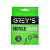 Ланцюг велосипедний Grey's S10 YBN 1/2"х11/128", 10 швидкостей, 116 ланок, Silver/Grey із замком, фото 2
