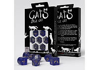 Настольная игра Q-Workshop Набор кубиков CATS Modern Dice Set: Meowster (7 шт.) (RCAT04)