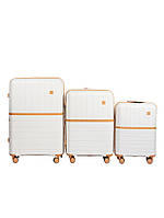 Валіза Snowball 49403 Білий Комплект валіз