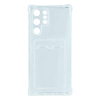 Чехол Pocket Card Transparent case для Samsung S22 Ultra Цвет Transparent p