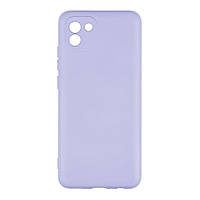 Чехол Full Case TPU+Silicone Touch No Logo для Samsung A03 4G Цвет 39, Elegant Purple p