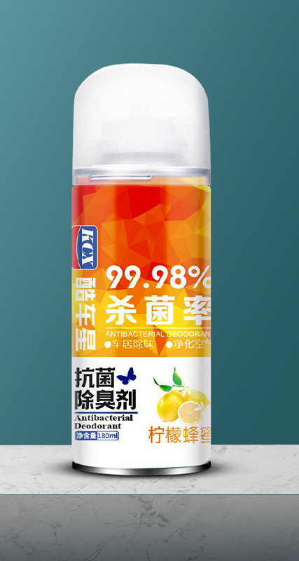 Очищувач системи кондиціонування авто Antibacterial Deodorant 180ml Lemon