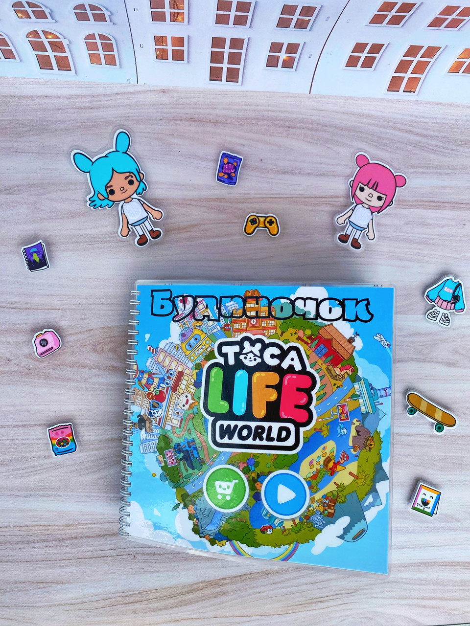 Альбом на липучках «Тока Бока WORLD»