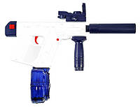 Водный пистолет Yufeng Water Gun 2 емкости для воды акум 3.7 V USB Blue and White (150016) z118-2024