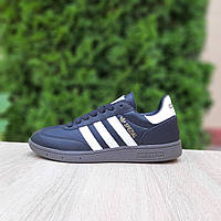 Кроссовки мужские Adidas Spezial черные с белым SRV O11028