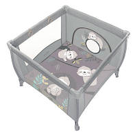 Новинка Детский манеж Baby Design Play Up 2020 07 Light Gray (202322) !