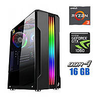 Игровой ПК Tower NEW / AMD Ryzen 3 4100 (4 (8) ядра по 3.8 - 4.0 GHz) NEW / 16 GB DDR4 NEW / 480 GB SSD NEW /