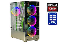 Игровой ПК 1stPlayer Tower / Intel Core i3-10100F (4 (8) ядра по 3.6 - 4.3 GHz) / 8 GB DDR4 / 480 GB SSD / AMD