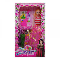 Кукла "Sweet and lovely", розовая юбка вид 1