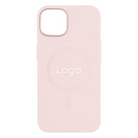 Чохол Silicone Case with MagSafe+SplashScreen для iPhone 13 Колір 8, Chalk Pink p